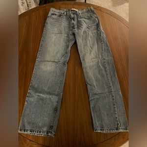 Men’s Lee Jeans Straight Leg Regular Fit 34 x 32